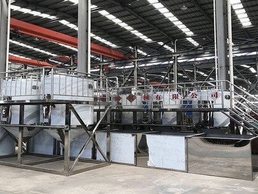 usine de traitement d’huile ligne de production complète presse à huile de palme