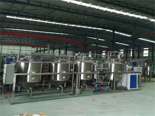 usine de raffinage d’huile de palmiste brute raffinerie d’huile comestible au Cameroun